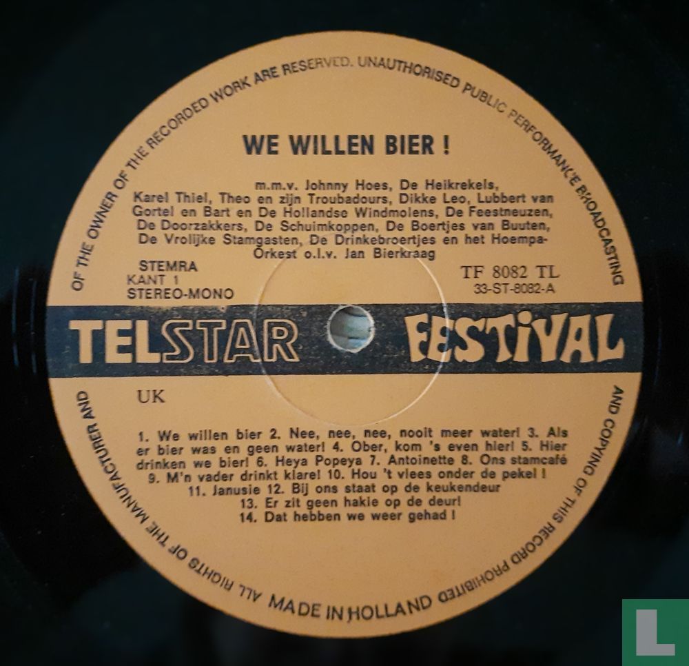 Wij willen bier!