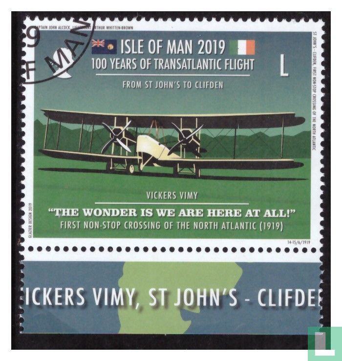 Transatlantic Fly 100 years of transatlantic flight L (2019) - Man - LastDodo