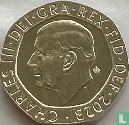 United Kingdom 20 pence 2023