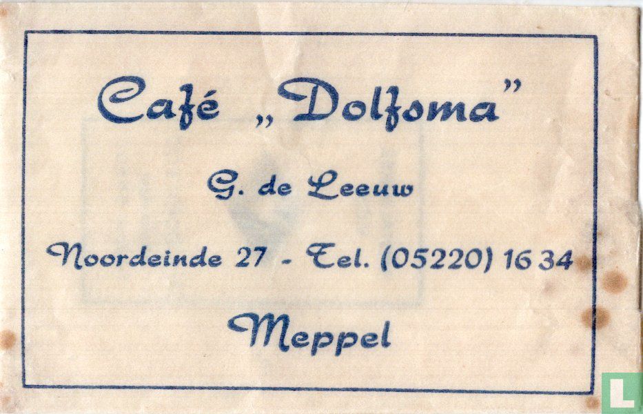 Café "Dolfsma"