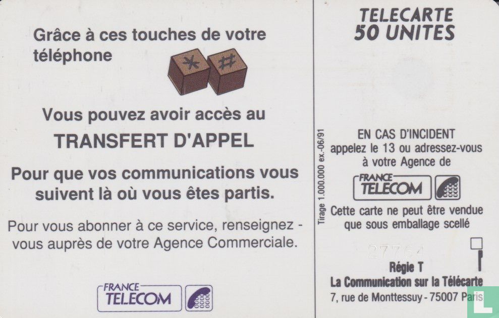 Transfert d'appel