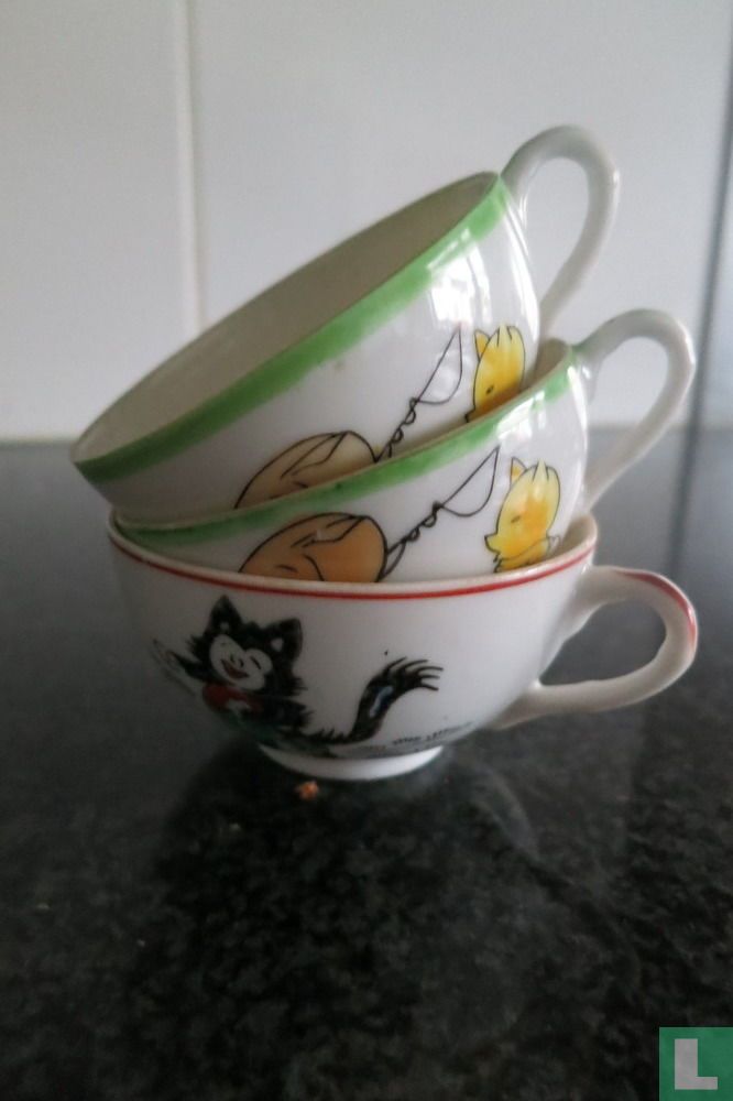 3 kopjes