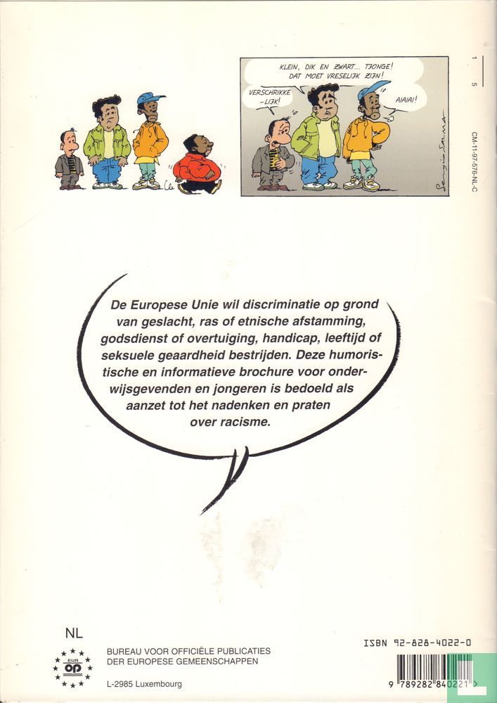 “Racistisch? Ik!?"