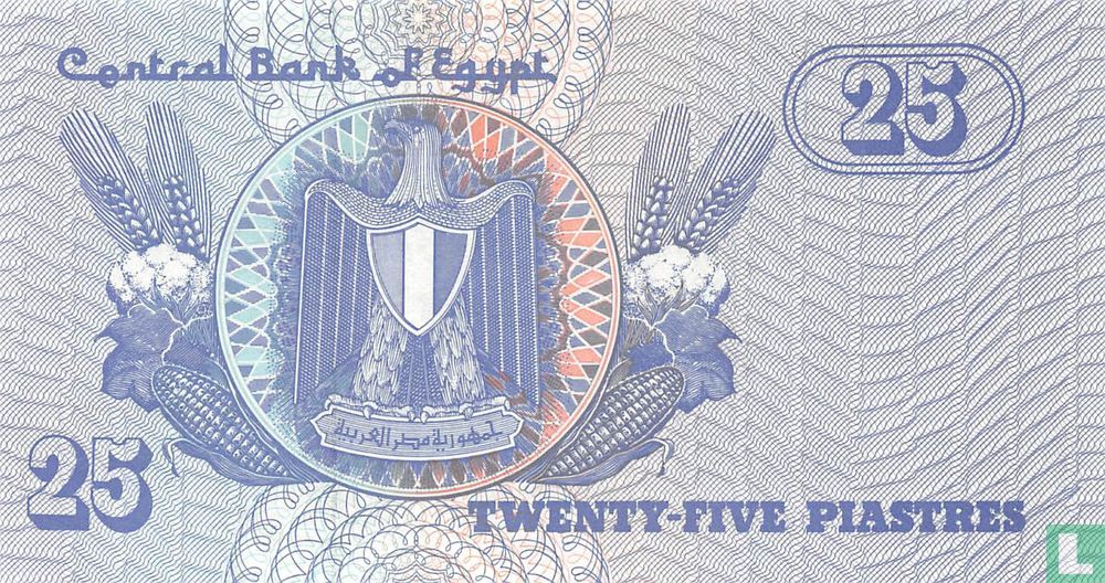 Ägypten 25 Piaster