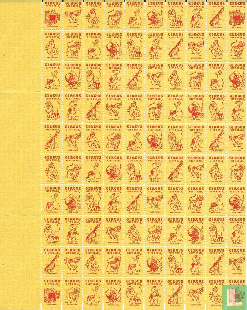 Circus Gift Seals