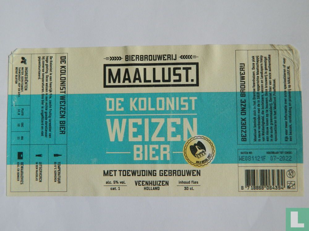 Maallust De Kolonist