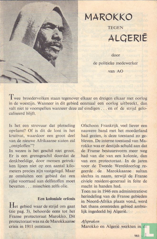 Oorlog in de woestijn