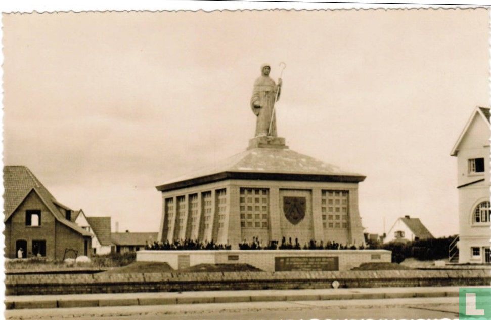 St Idesbald, Monument aan St Idesbaldus van der Gracht 356 St