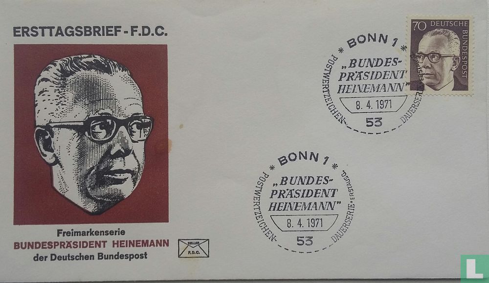 Gustav Heinemann (1971) Deutschland LastDodo