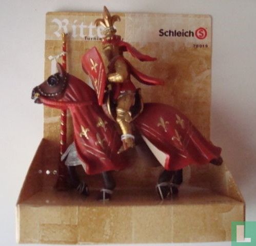 Chevalier à cheval avec Lance 
