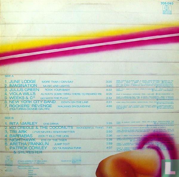 Non Stop Disco Hits LP 205.092 (1982) Various artists LastDodo