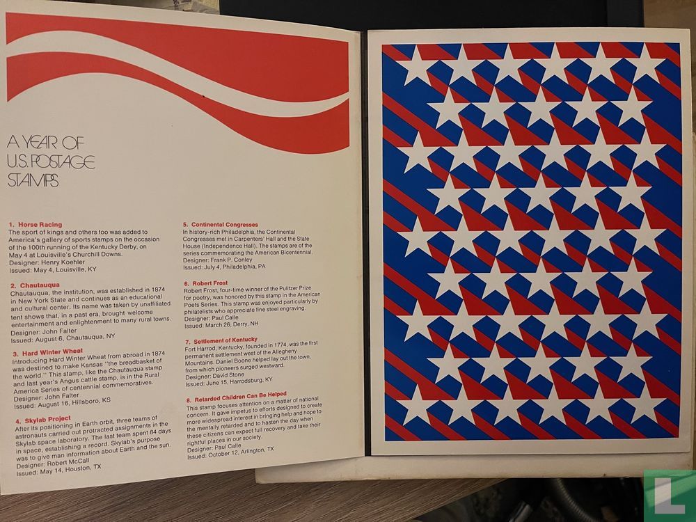 US Postal Mint Set 1974