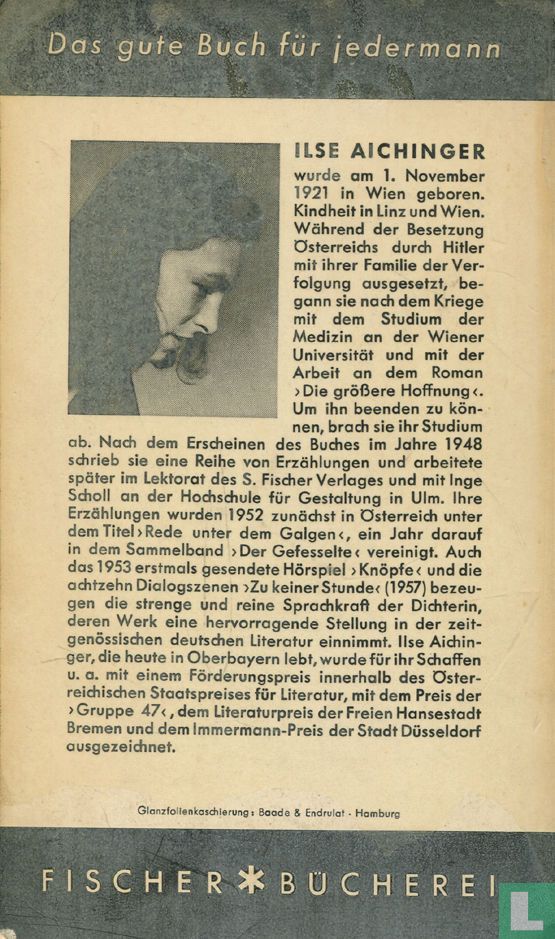 Die grössere Hoffnung
