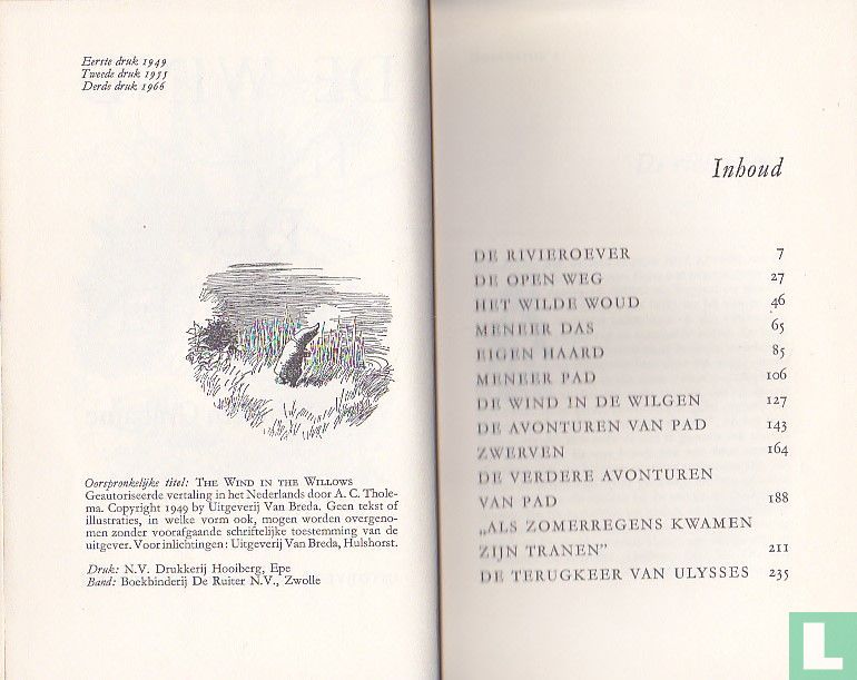 De wind in de wilgen (1966) - Grahame, Kenneth - LastDodo