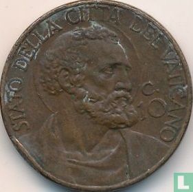 Vatican 10 centesimi 1930