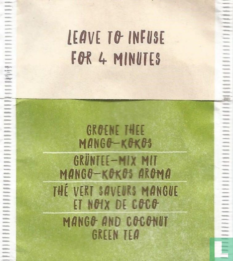 Groene Thee Mango-Kokos