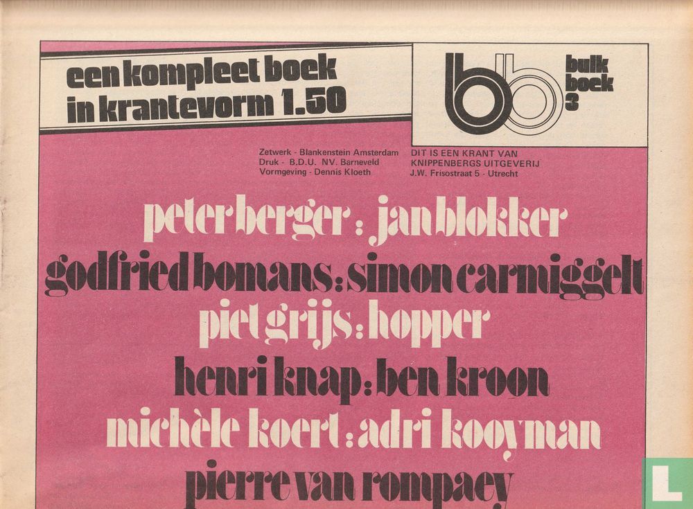 Bulkboek [1e uitgave] 3