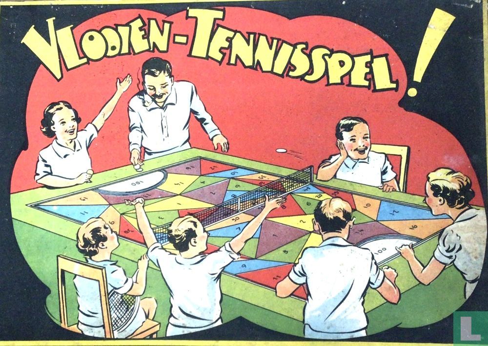 Vlooien-tennisspel!