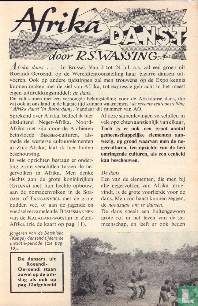 Afrika danst