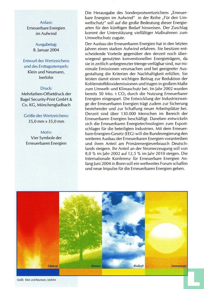 Renewable energy