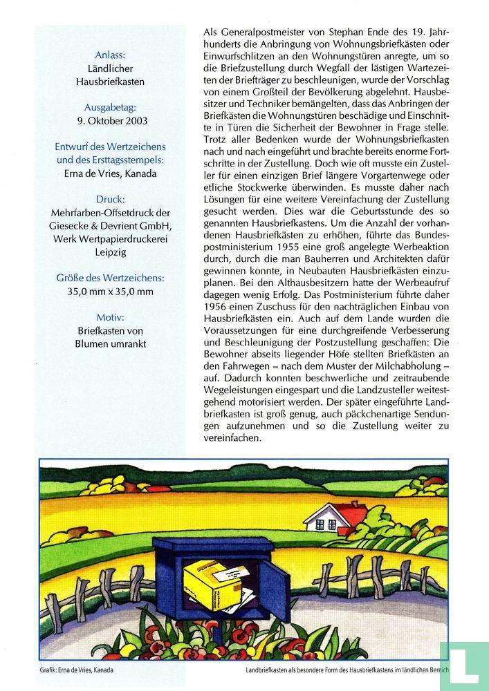 Boites aux lettres
