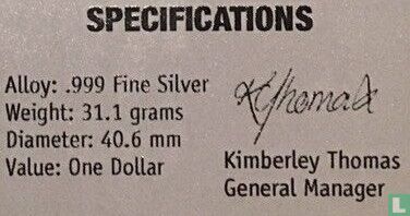 Australië 1 dollar 2005 (PROOF) "90 years Australian and New Zealand Army Corps"