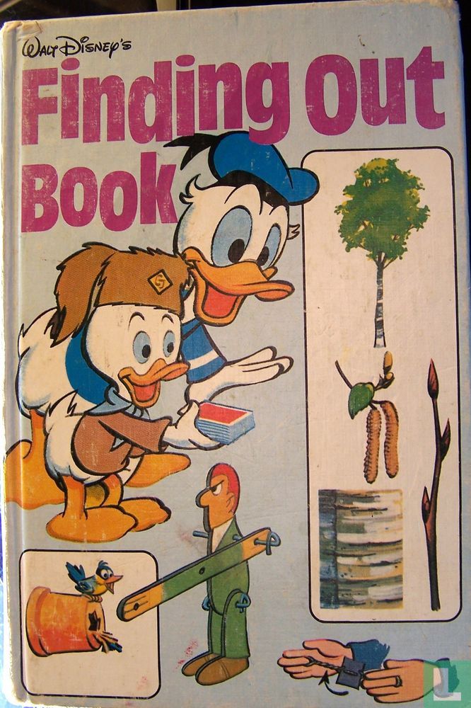 Walt Disney's finding out book (1980) - Kwik, Kwek en Kwak - LastDodo