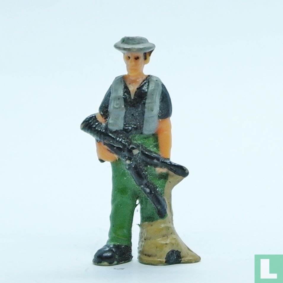 Action Man met machinegeweer