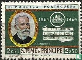 Bevoorrecht grond Verdraaiing 100 Years of National Overseas Bank 2.50 (1964) - Sao Tome and Principe -  LastDodo