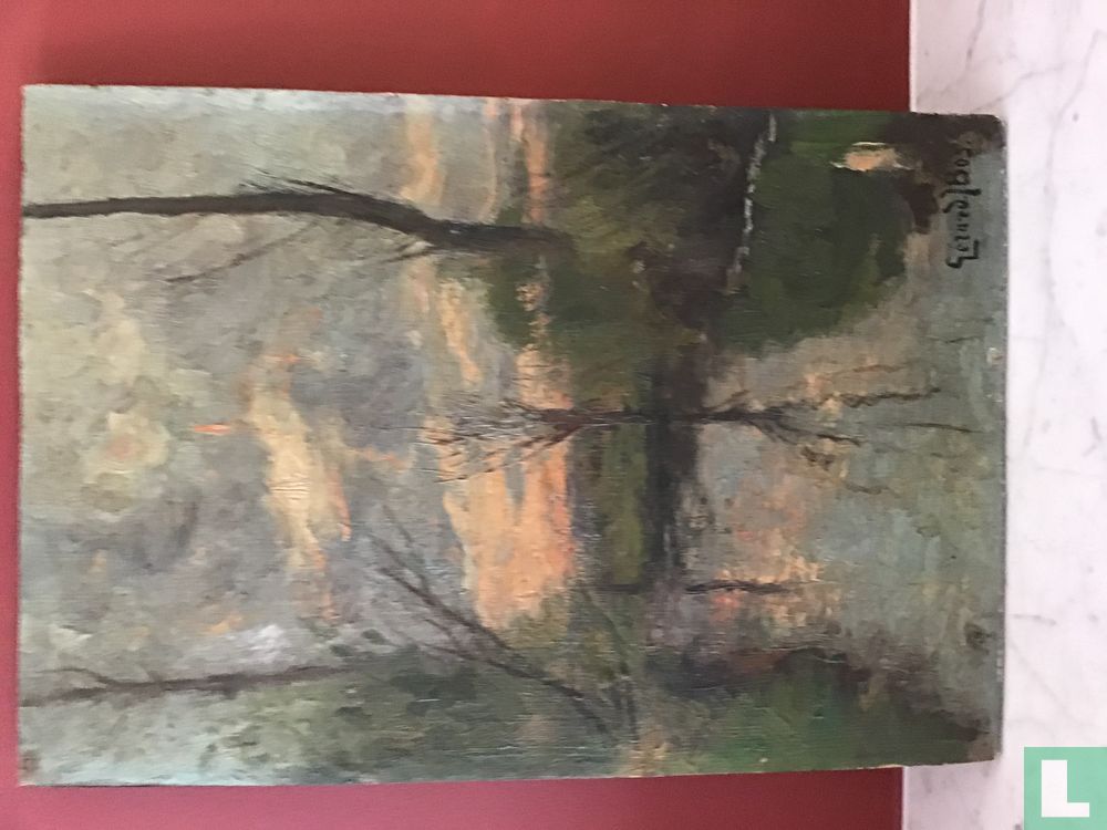 Landschaft auf einem Teich