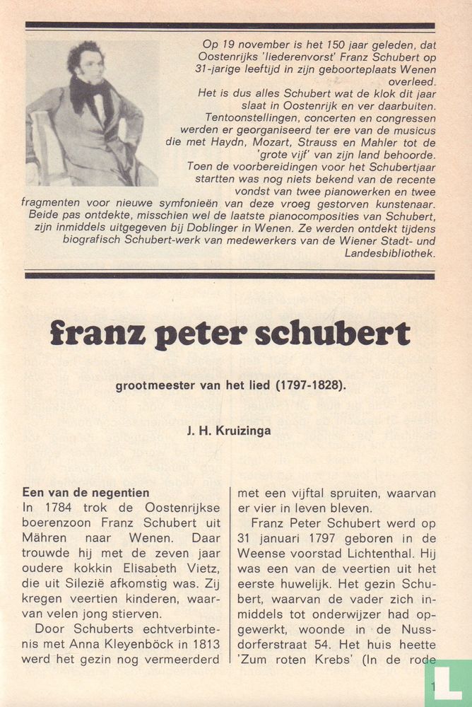 Franz Peter Schubert