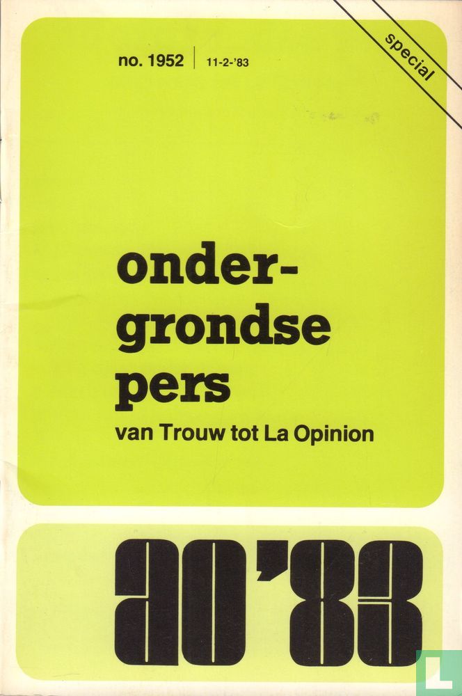 Ondergrondse pers