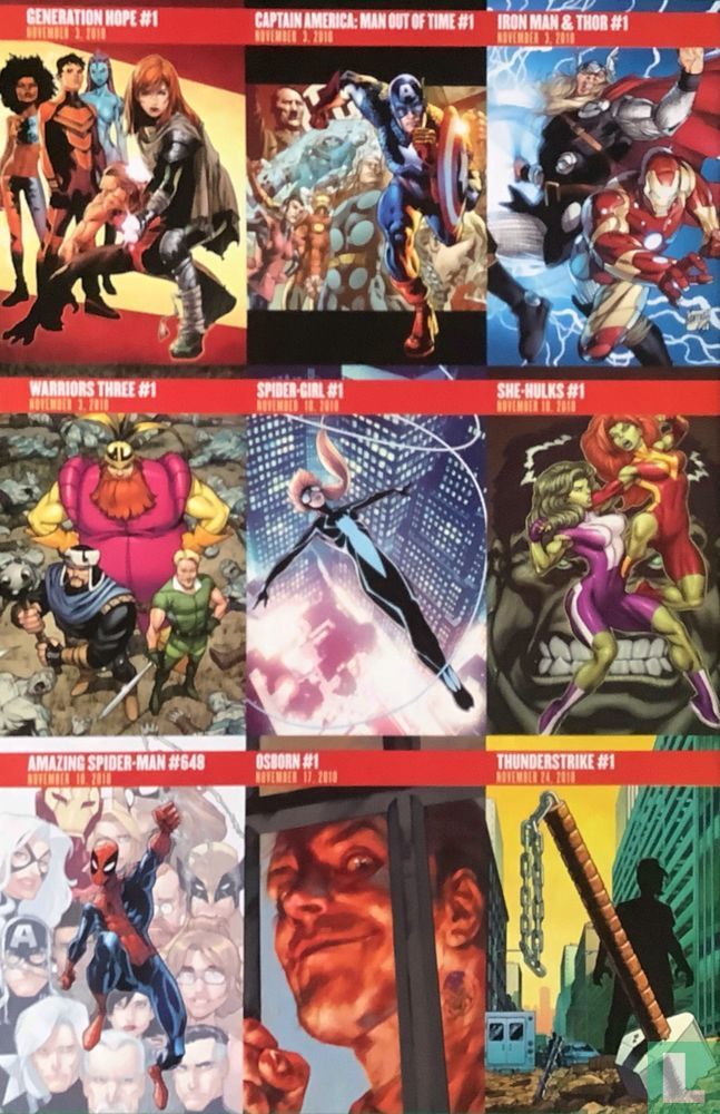 Marvel Sneak Peeks