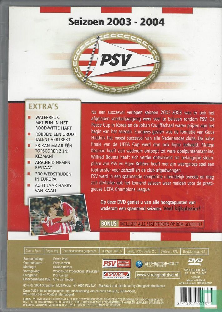 PSV seizoen 2003-2004
