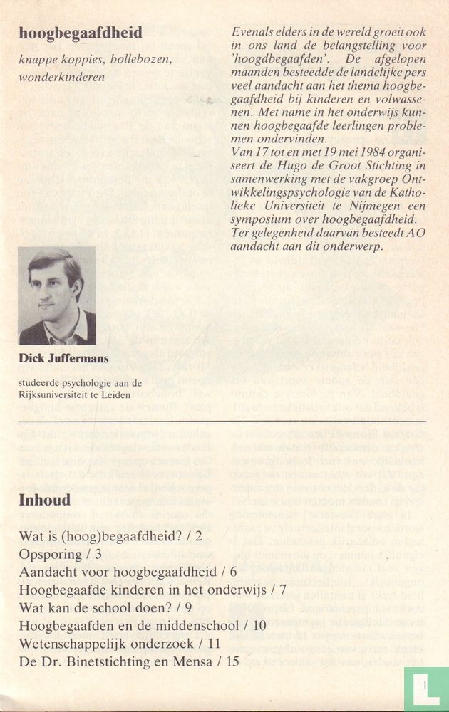 Hoogbegaafdheid