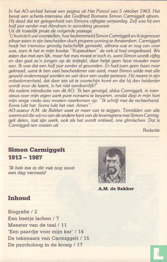Simon Carmiggelt