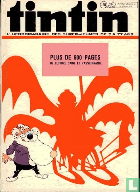 Tintin receuil 125 125 HC (1976) - Tintin [BEL] (tijdschrift) [Frans ...
