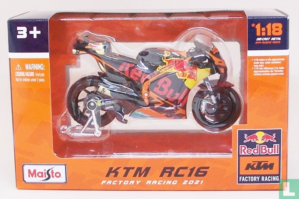 KTM RC16 88 Moto GP 2021 Miguel Oliveira Maisto MAI36371O - Miniatures  Autos Motos