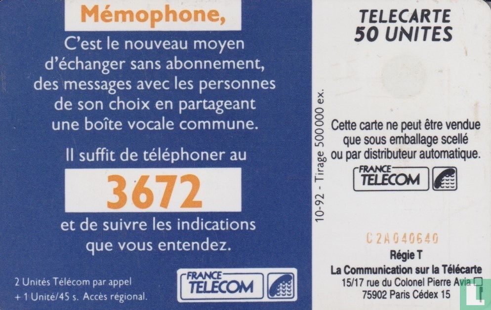 Mémophone 3672