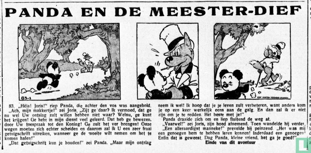 Panda et le maître voleur