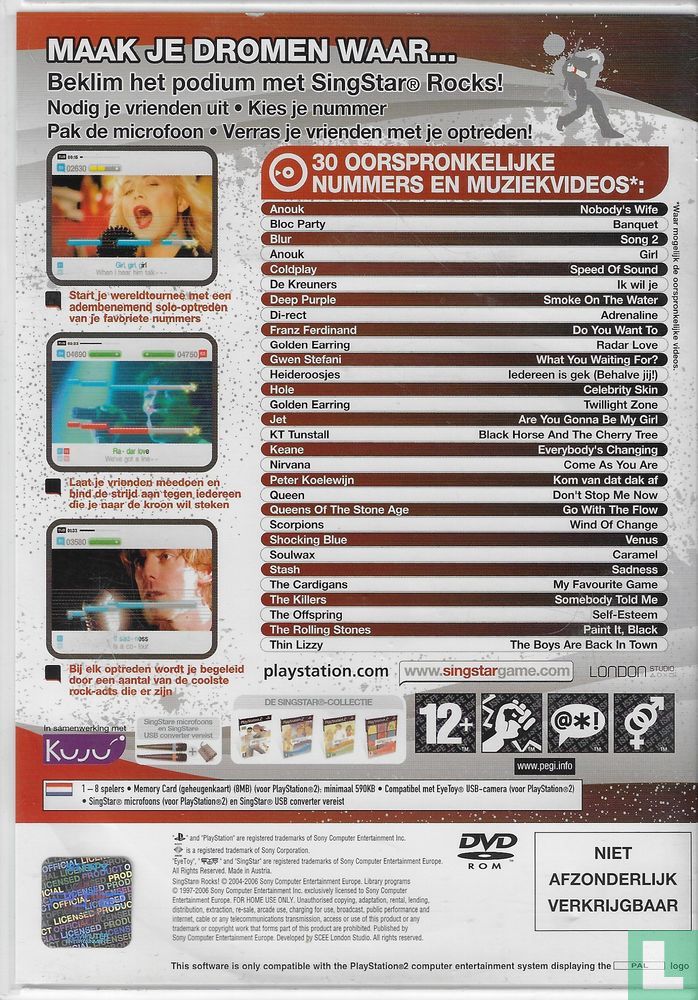 Singstar Rocks! TMF