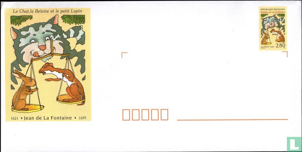 De fabels van La Fontaine 2,80 (1995) - Frankrijk - LastDodo