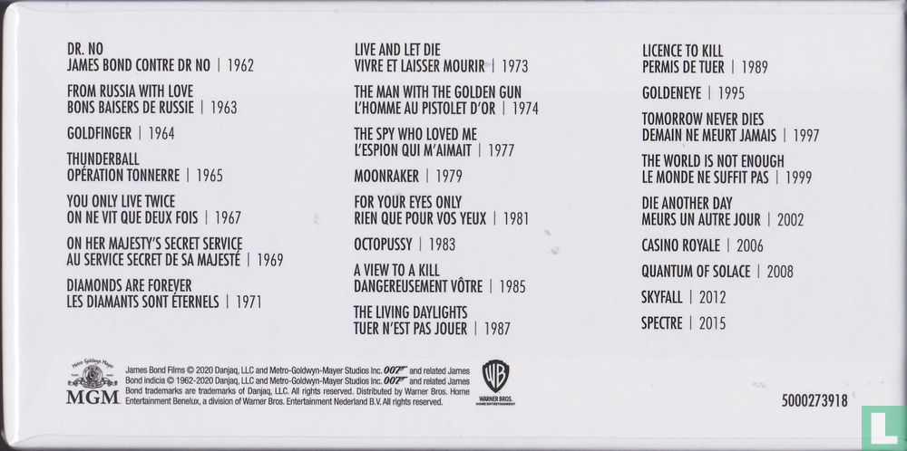 The James Bond Collection [volle box]