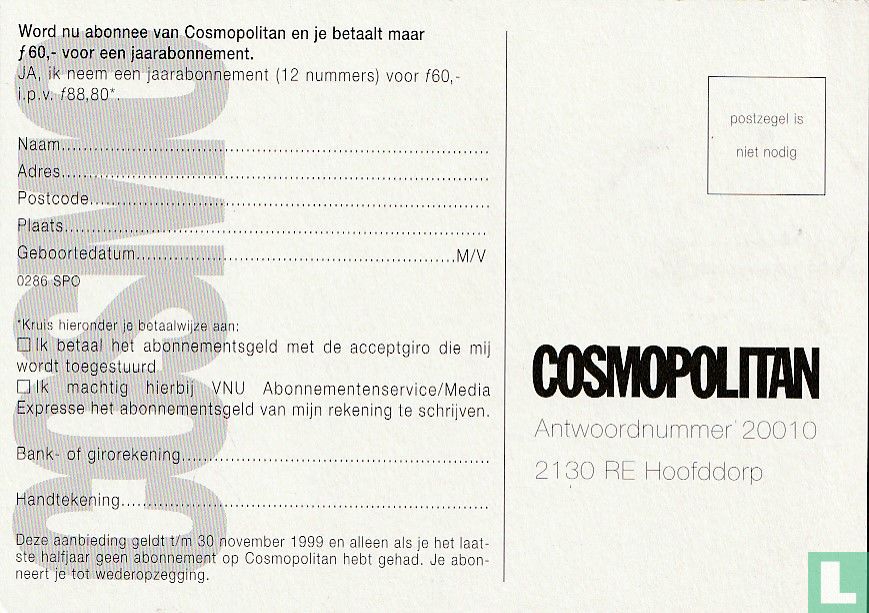 L000109 - Cosmopolitan