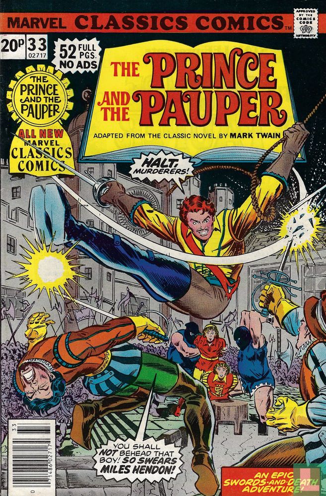 Marvel Classics Comics 33