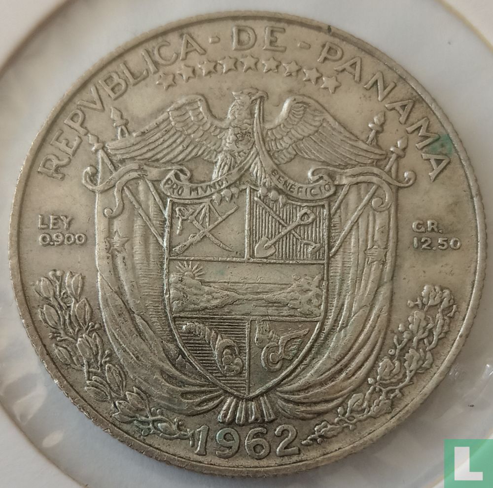 Panama ½ balboa 1962