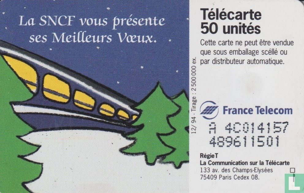 SNCF vœux 1995 