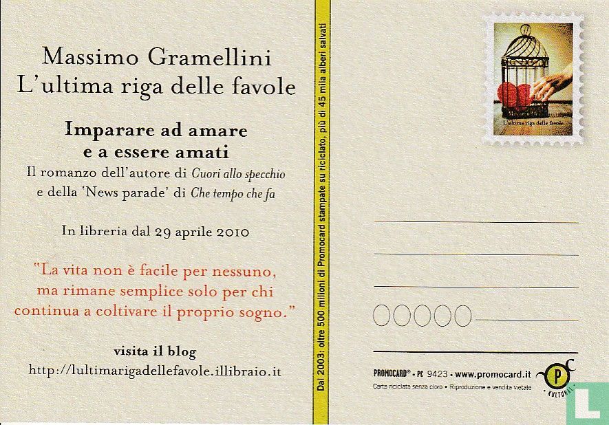 09423 - Massimo Gramellini - L'ultima riga delle favole