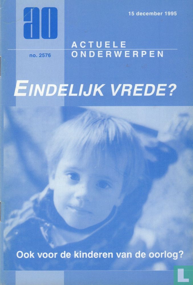 Eindelijk vrede?