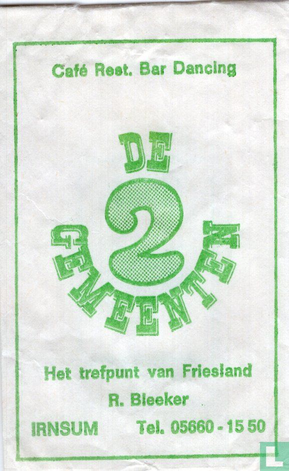 Café Rest. Bar Dancing De 2 Gemeenten